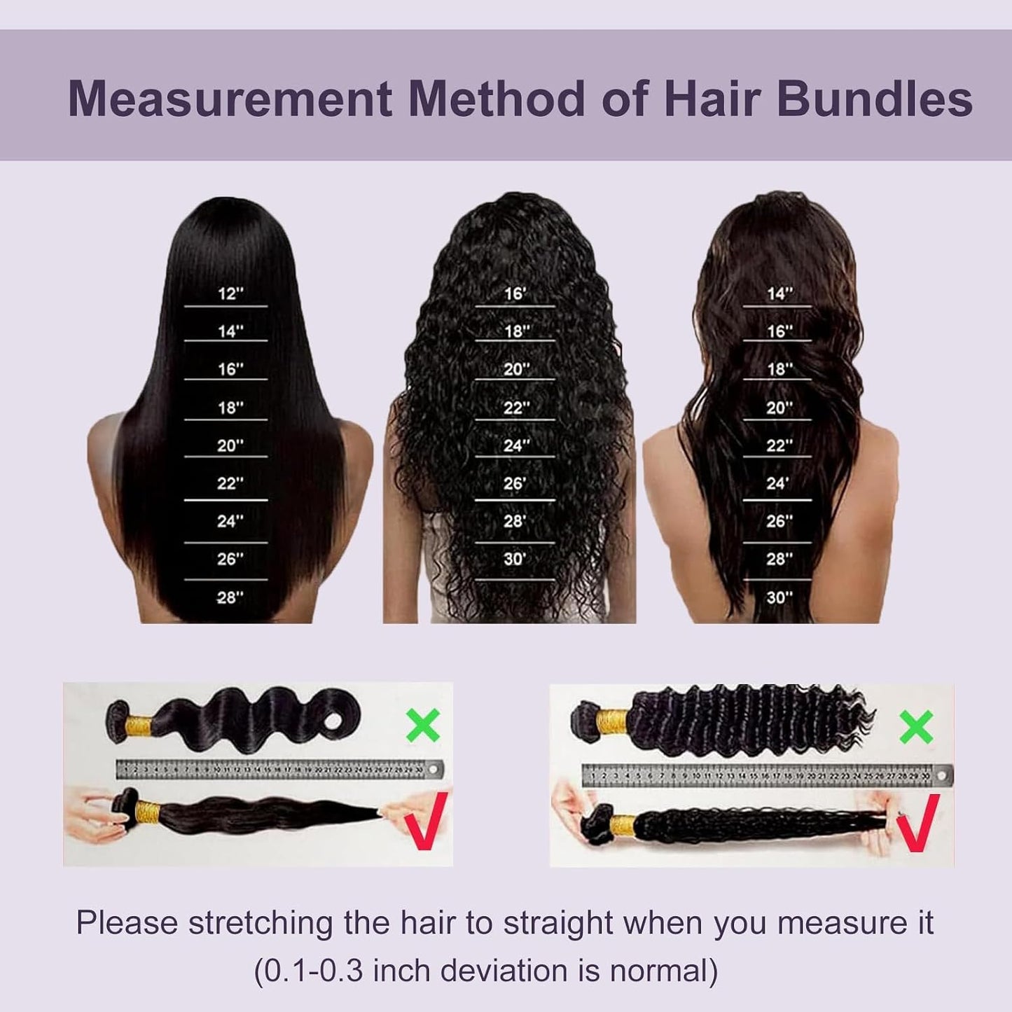 Deep Wave Human Hair Bundles, 20 Inch 13A Curly Single Bundle Human Hair, Wet and Wavy 100% Brazilian Virgin Quick Weave Deep Wave Bundles for Women (Bundles Natural Black)
