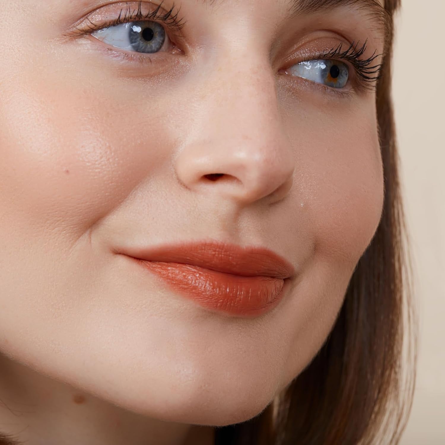 Kissen Lush Lipstick Crayon - Magdalena (Brick Red) Clean Beauty, Cruelty-Free, Vegan
