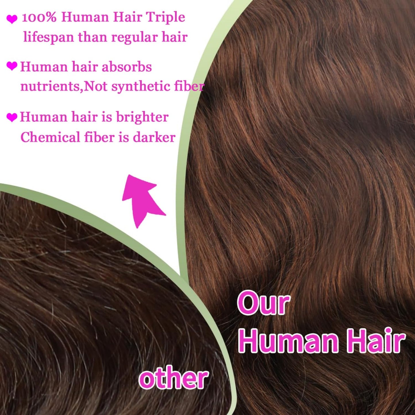 Chocolate Brown Body Wave Wig 26 Inch Brazilian Hair 13X6 Body Wave Lace Front Wig Pre Plucked Glueless Brown Human Hair Wigs for Women with Baby Hair