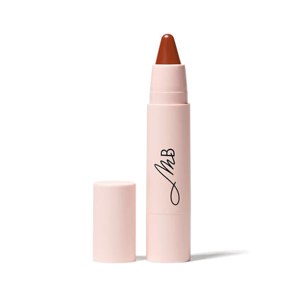 Kissen Lush Lipstick Crayon - Magdalena (Brick Red) Clean Beauty, Cruelty-Free, Vegan