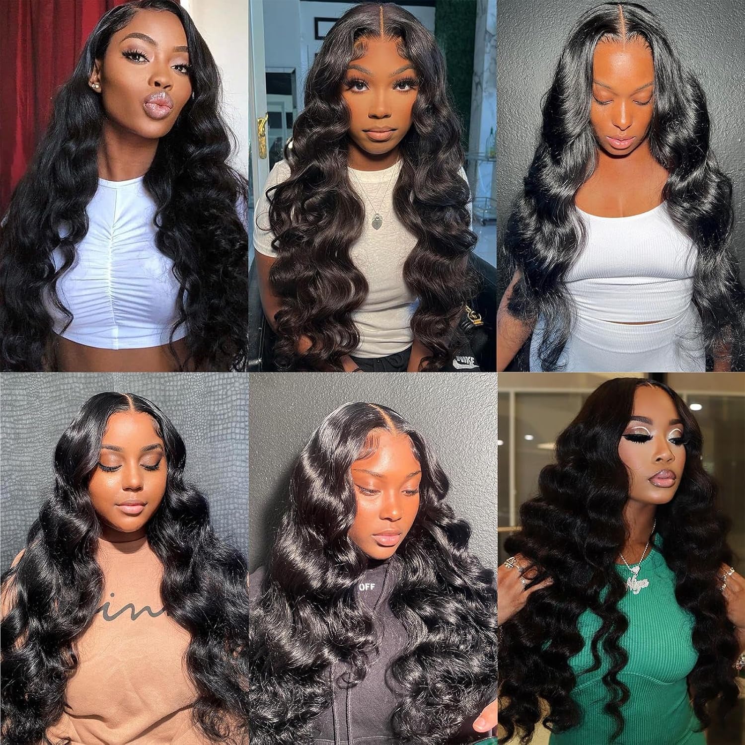 14A Brazilian Body Wave Bundles Human Hair 22 24 26 Inch 100% Real Raw Virgin Human Hair Bundles Body Wave 3 Bundles Human Hair Extension Natural Color（22 24 26）