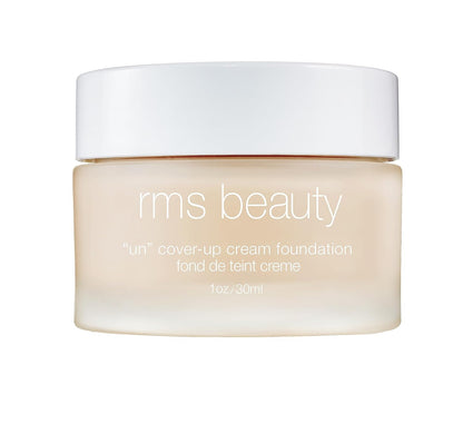Uncoverup Cream Foundation Hydrating Buildable Medium to Full Coverage with Natural Glow for All Skin Types Clean Beauty 18Ml