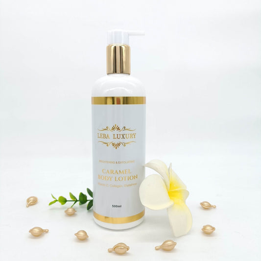Leba Luxury Brightening & Moisturizing Caramel Body Lotion – 500ml